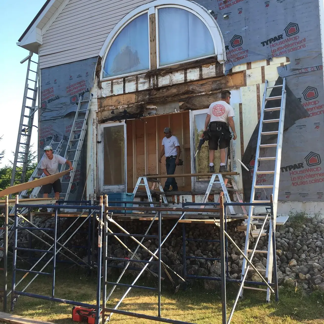 Siding installation in Erin Ontario